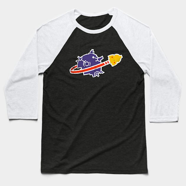 Spacebots Baseball T-Shirt by PlatinumBastard